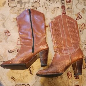 Vintage Leather Boots